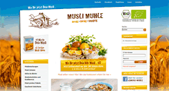 Desktop Screenshot of muesli-muehle.de